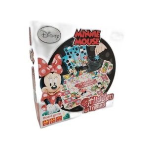 Minnie Mouse Hidden Treasures - Trefl Disney - Jeu Enfant 1-4 Joueurs