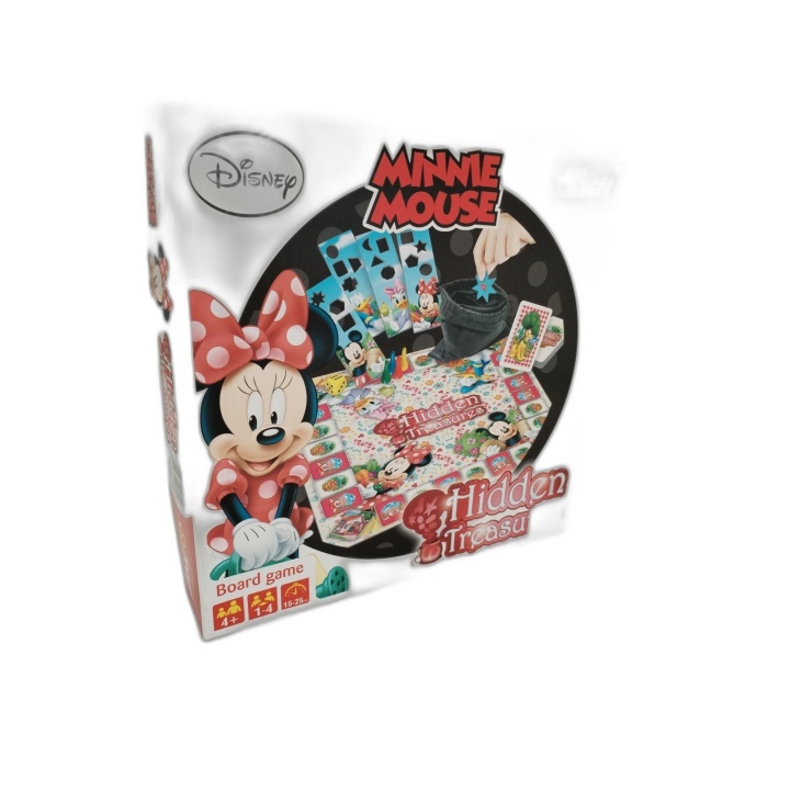 Minnie Mouse Hidden Treasures - Trefl Disney - Jeu Enfant 1-4 Joueurs