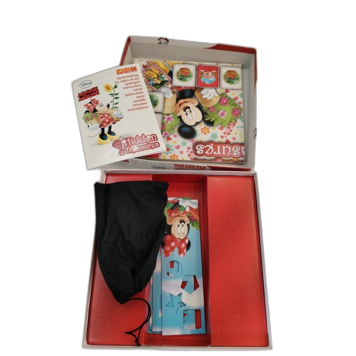 Minnie Mouse Hidden Treasures - Trefl Disney - Jeu Enfant 1-4 Joueurs