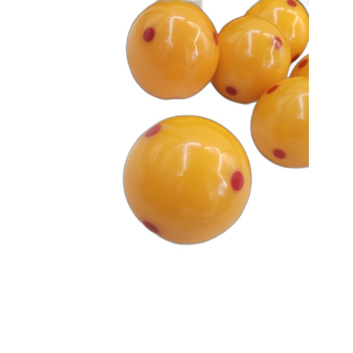 Aramith Super de Luxe Carom Balls - Bille Orange Billard Carambole Bel