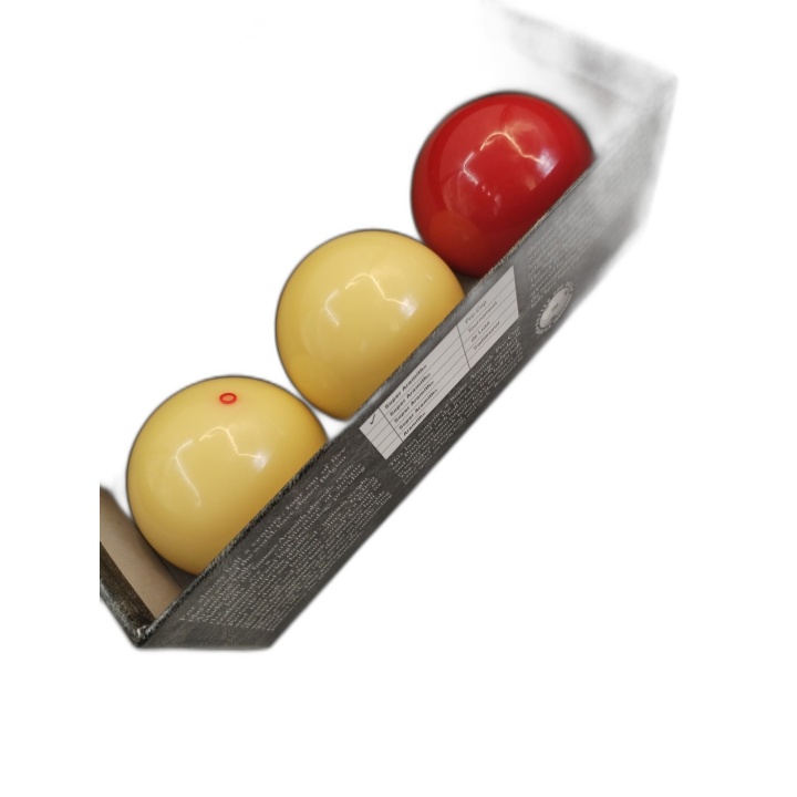 Super Aramith De Luxe Carom Balls - Set 3 Boules Billard Carambole Occ