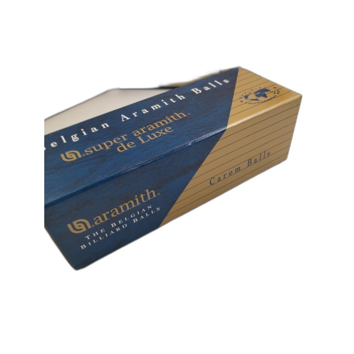 Super Aramith De Luxe Carom Balls - Set 3 Boules Billard Carambole Occ