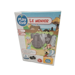 Playtive Clippys Astérix Le Menhir - Set Construction 87 pièces - 5 an