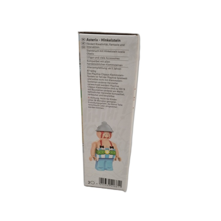 Playtive Clippys Astérix Le Menhir - Set Construction 87 pièces - 5 an