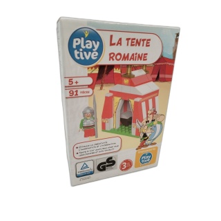 Playtive Clippys Astérix La Tente Romaine - Jeu Construction 91 pièces