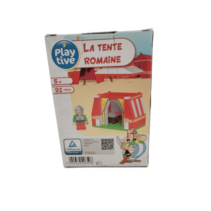 Playtive Clippys Astérix La Tente Romaine - Jeu Construction 91 pièces