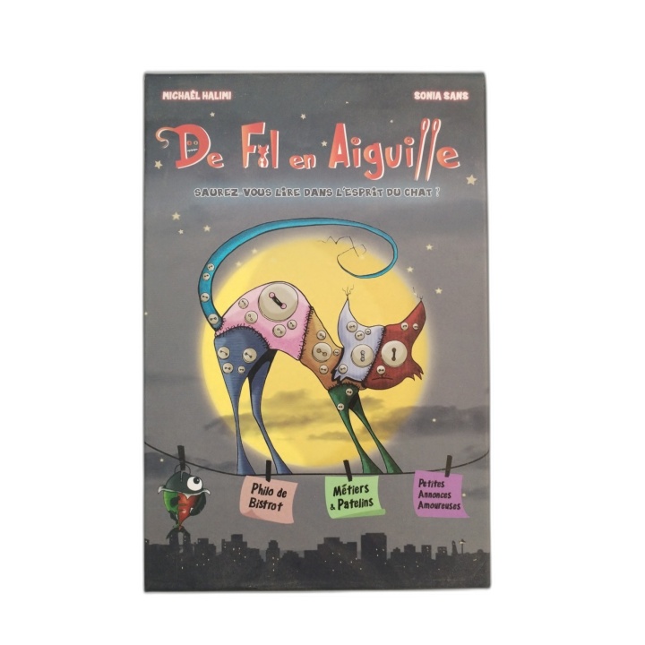 De Fil en Aiguille - Reverse Games - Jeu Ambiance Famille Chat - Occas