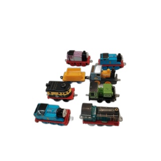 Lot 8 Locomotives Thomas & Friends Métal Mattel - Thomas, Luke, Franki