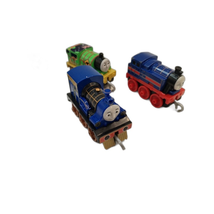 Thomas & Friends - Lot 4 Locomotives Die-Cast Take n Play - Mattel 201
