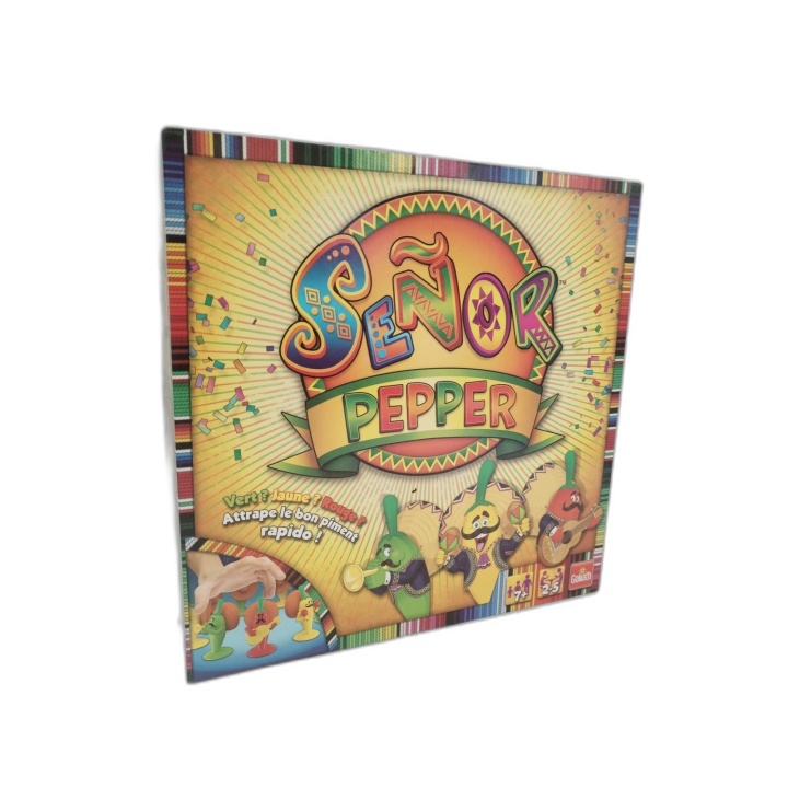 Señor Pepper - Goliath - Jeu Réflexes Familial 2-5 Joueurs - 7 ans - O