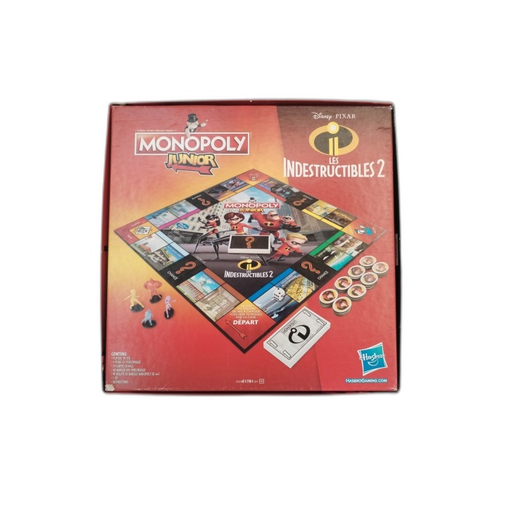 Monopoly Junior Les Indestructibles 2 - Hasbro Gaming - Jeu Enfant 2-4