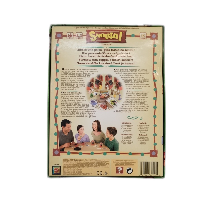 Snorta! Deluxe Mattel - Jeu Familial Imitation Animaux 4-8 Joueurs - 8