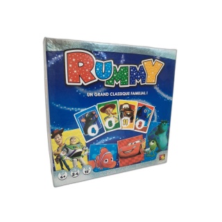 Rummy Disney Pixar Adicoss - Jeu de Cartes Familial 2-4 Joueurs - 4 an