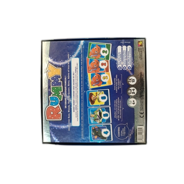 Rummy Disney Pixar Adicoss - Jeu de Cartes Familial 2-4 Joueurs - 4 an