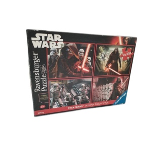 Star Wars Bumper Puzzle Pack Ravensburger 4x100 pièces - Disney - Dès