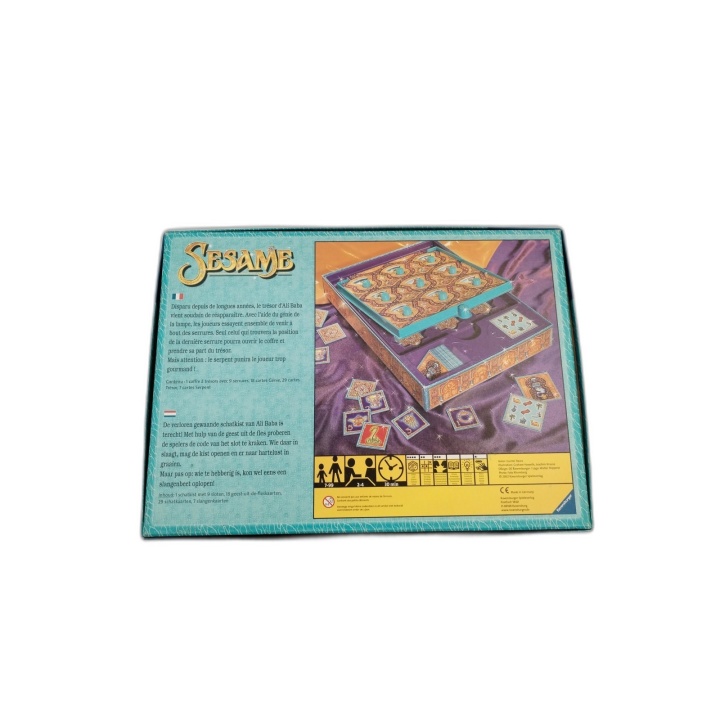 Sésame - Ravensburger - Jeu de Société Enfant 2-4 Joueurs - 8 ans - Oc