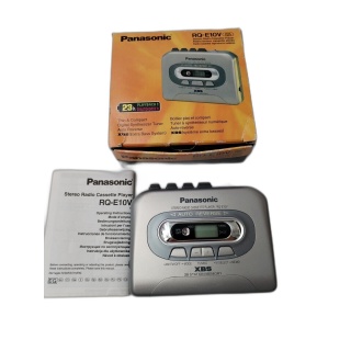 Panasonic RQ-E10V Walkman Radio Cassette Stéréo XBS Auto-Reverse - Com