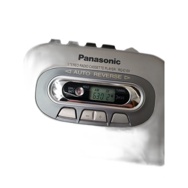 Panasonic RQ-E10V Walkman Radio Cassette Stéréo XBS Auto-Reverse - Com