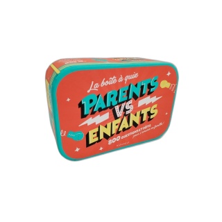 Parents vs Enfants La Boîte à Quiz - Marabout - 800 Questions & Défis