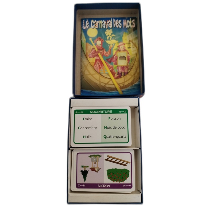 Le Carnaval des Mots - Cat's Family - Jeu de Cartes Lettres - Occasion