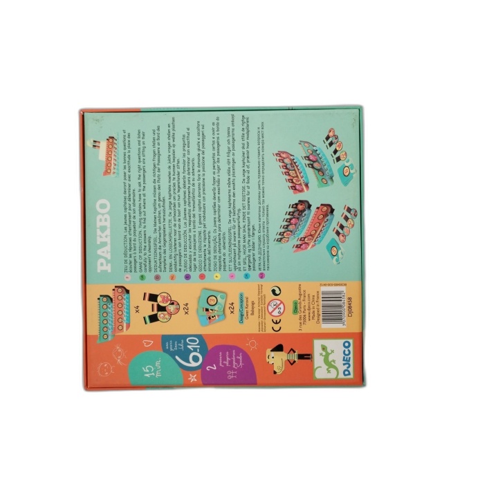Pakbo - Djeco - Jeu de Déduction Enfant 6-10 ans - Occasion Complet Ex