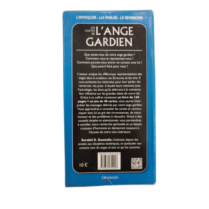 Les Cartes de l'Ange Gardien - Coffret Tarot Oracle 40 Cartes + Livre 