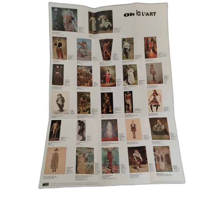 Oh la L'Art - Jeu de Cartes Humour Art & Peinture - 2 Joueurs et + - O