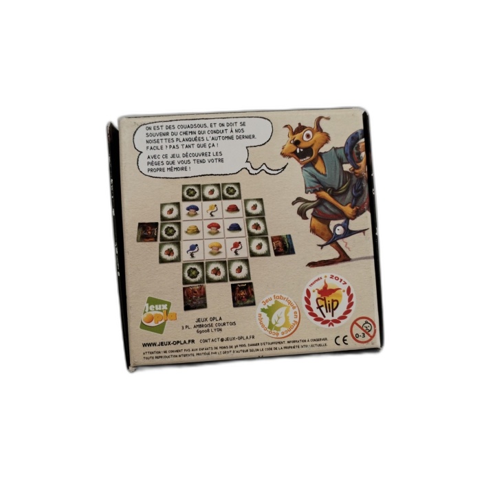 Le Bois des Couradsous - Jeux Opla - Jeu de Cartes Famille - Dès 7 ans