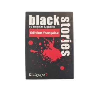 Black Stories Édition Française - Kikigagne - 50 Énigmes Lugubres - Je