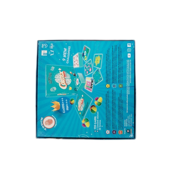 Cortex Challenge+ - Brain Party Game - Jeu Réflexion 2-6 Joueurs - 8 a