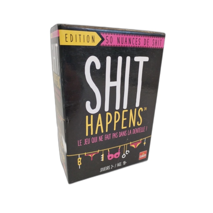 Shit Happens Édition 50 Nuances de Shit - Goliath - Jeu Adulte 2+ Joue
