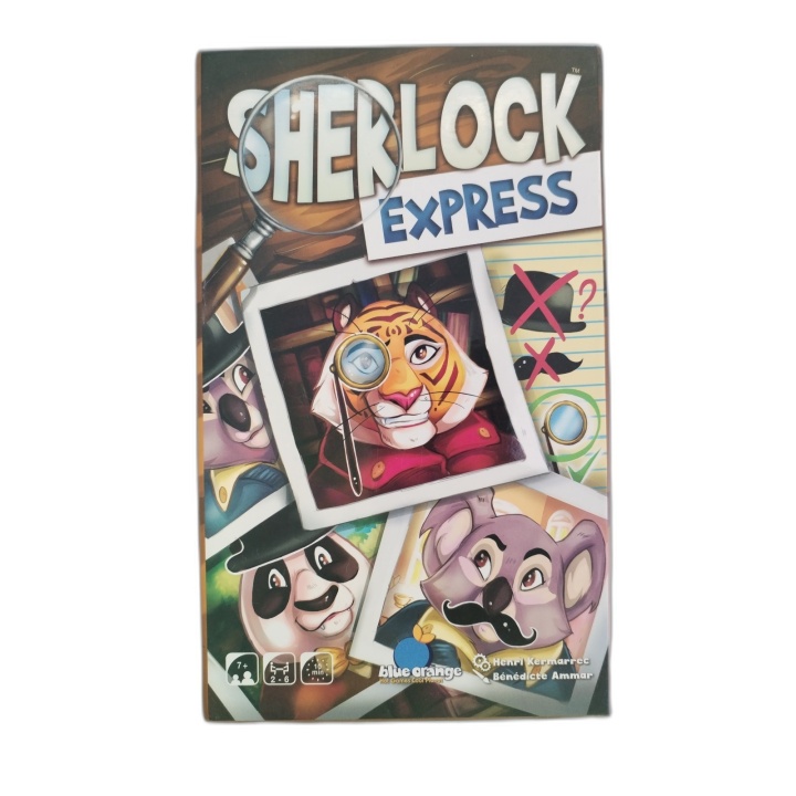 Sherlock Express - Blue Orange - Jeu Déduction 2-6 Joueurs - 7 ans - O