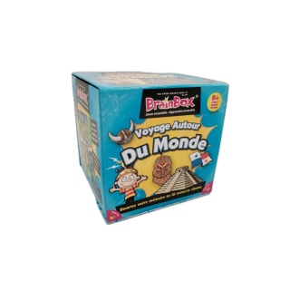 BrainBox Voyage Autour Du Monde - Green Board Games - Mémoire 1+ Joueu