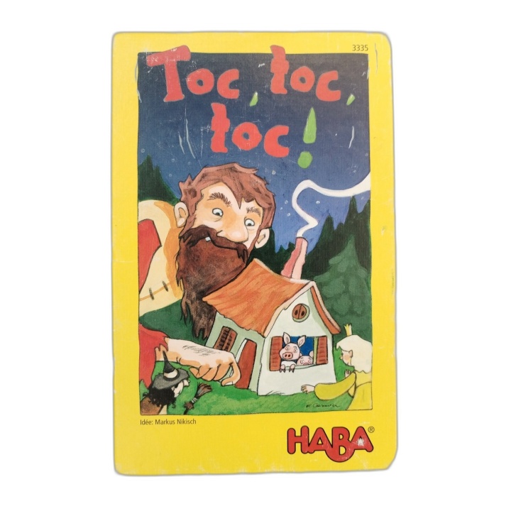Toc Toc Toc - HABA - Jeu Enfants 3 Petits Cochons 2-5 Joueurs - Dès 4
