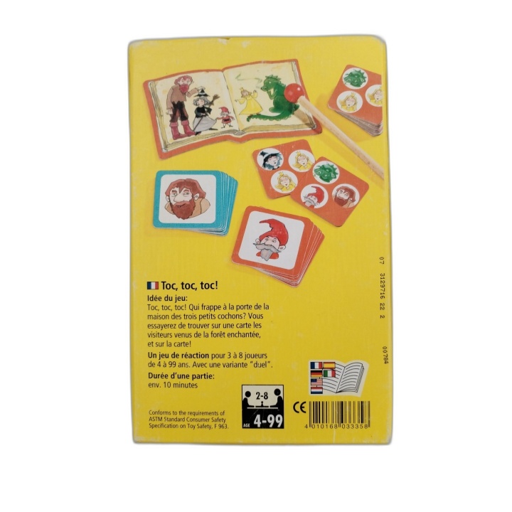 Toc Toc Toc - HABA - Jeu Enfants 3 Petits Cochons 2-5 Joueurs - Dès 4