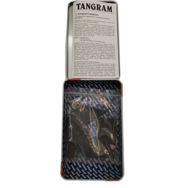 Tangram Schmidt - Jeu de Réflexion Puzzle Boîte Métal - 1 Joueur - 7 a