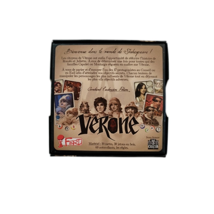 Vérone - Jeu de Cartes Stratégie - Michael Eskue & Mathieu Leyssenne -