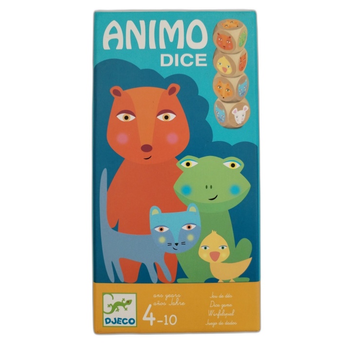 Animo Dice Djeco - Jeu de Dés Animaux Enfant 4-10 ans - Occasion Compl