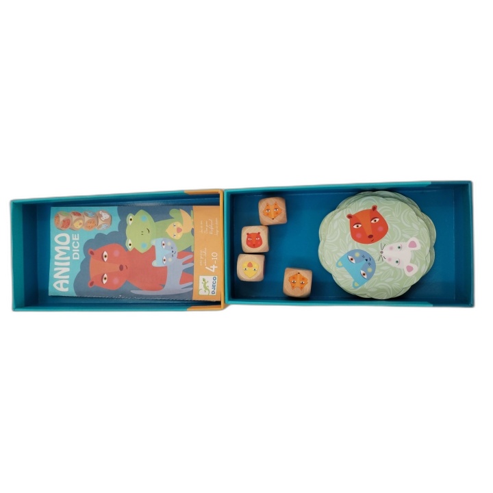 Animo Dice Djeco - Jeu de Dés Animaux Enfant 4-10 ans - Occasion Compl