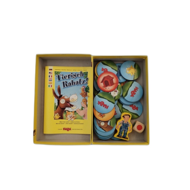 Chahut à la Ferme - HABA - Jeu Mémoire Enfants 2-6 Joueurs - Dès 4 ans