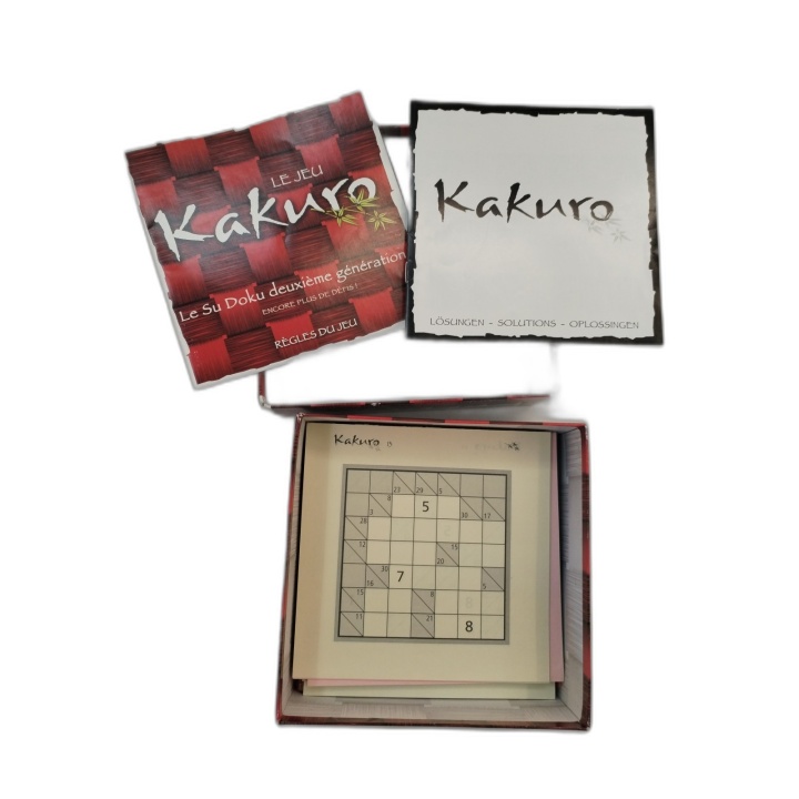 Kakuro Le Jeu - University Games - Puzzle Logique Sudoku 2e Génération