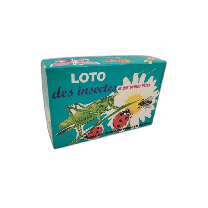 Loto des Insectes et des Petites Bêtes - Fernand Nathan - Jeu Éducatif