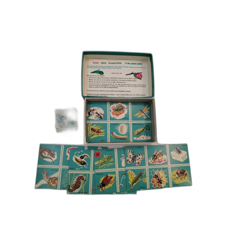 Loto des Insectes et des Petites Bêtes - Fernand Nathan - Jeu Éducatif