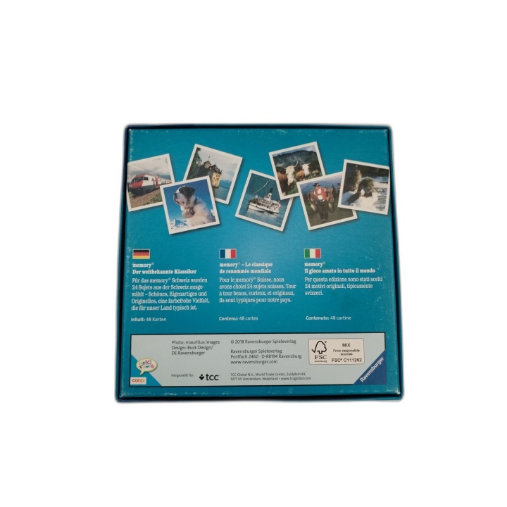 Memory Switzerland Ravensburger - Jeu Mémoire Famille - 2+ Joueurs - 3