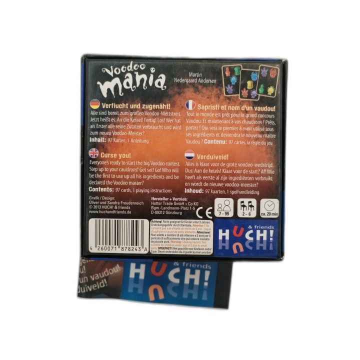 Voodoo Mania - Huch & Friends - Jeu de Cartes Familial 2-5 Joueurs - 7