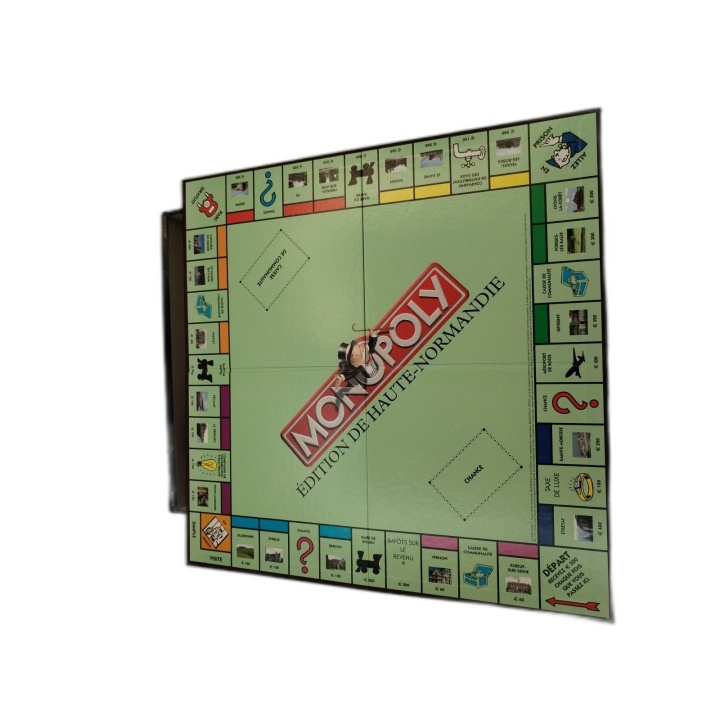 Monopoly Haute-Normandie - Hasbro - Jeu de Société 2-8 Joueurs - 8 ans