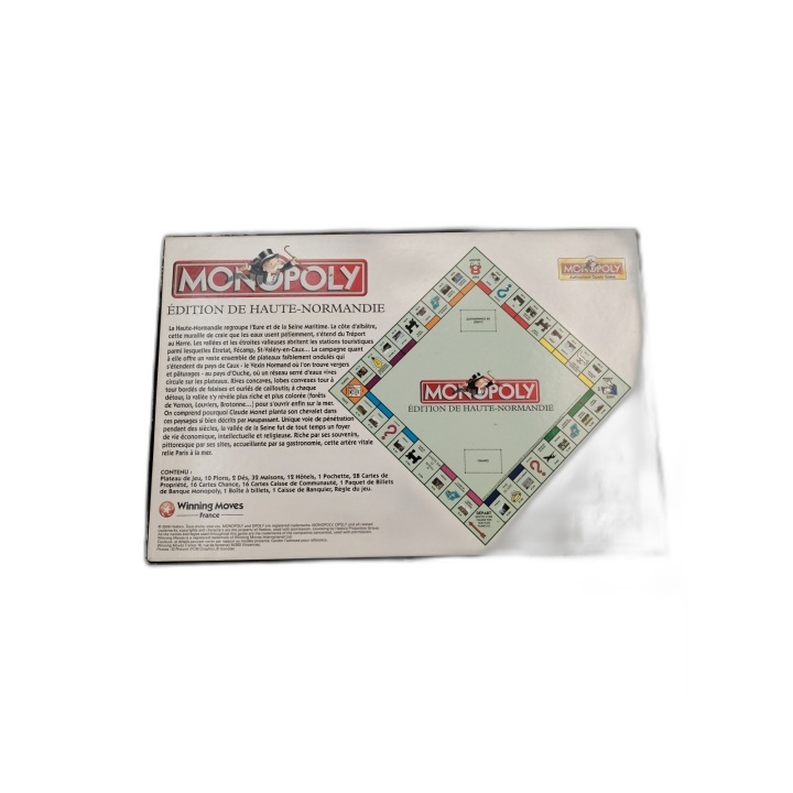 Monopoly Haute-Normandie - Hasbro - Jeu de Société 2-8 Joueurs - 8 ans