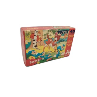 Bambi Puzzle 45 pièces - Nathan Walt Disney - Puzzle Enfant Vintage av