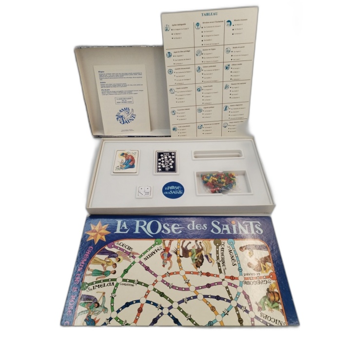 La Rose des Saints - Jeu de Société Parcours Stratégie 2-5 Joueurs - O