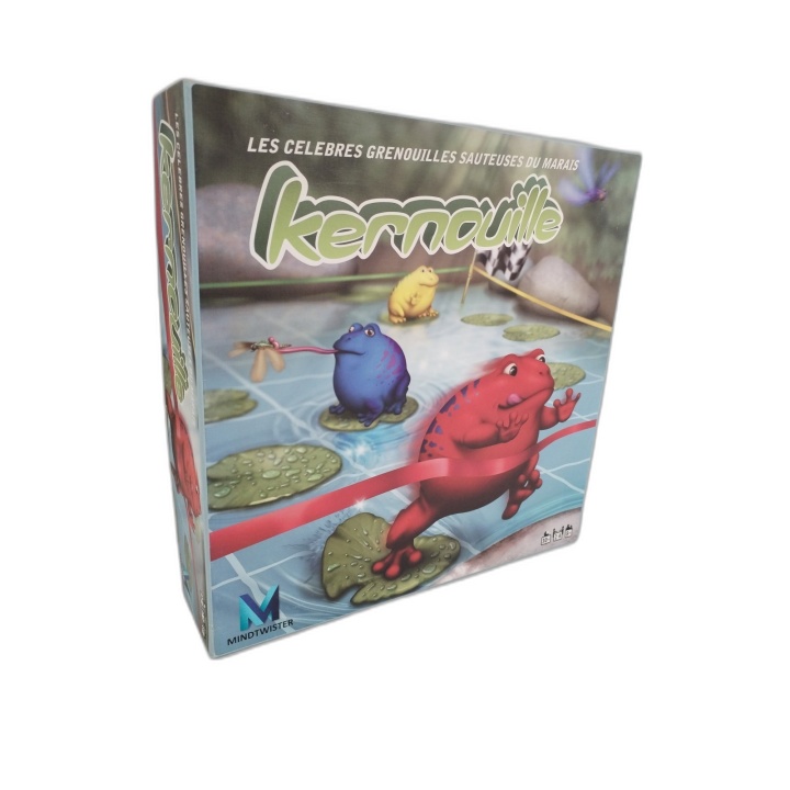 Kernouille - Mindtwister - Jeu Famille Grenouilles Sauteuses 2-4 Joueu